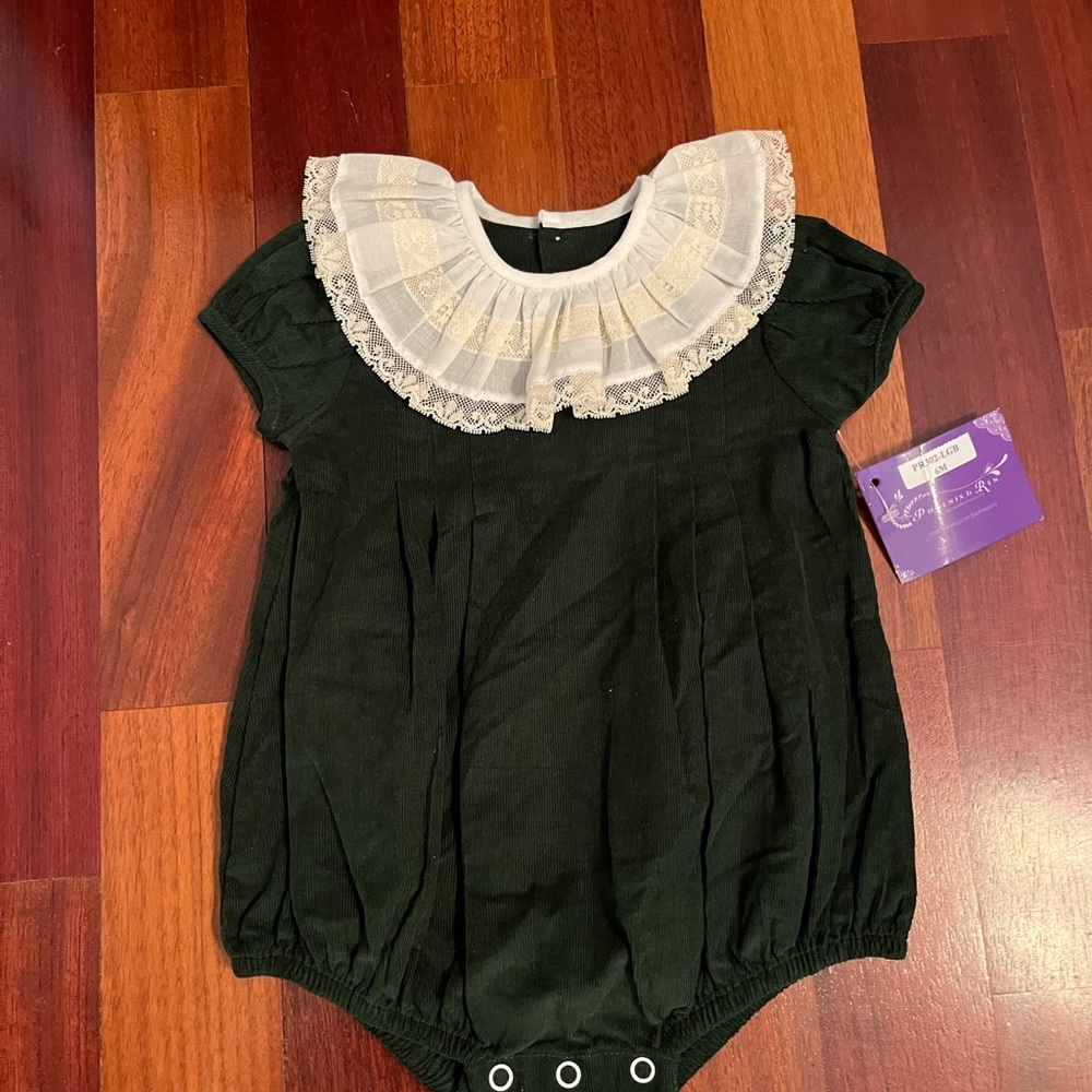 Brand new green bubble with ivory lace by Phoenix & Ren!!!